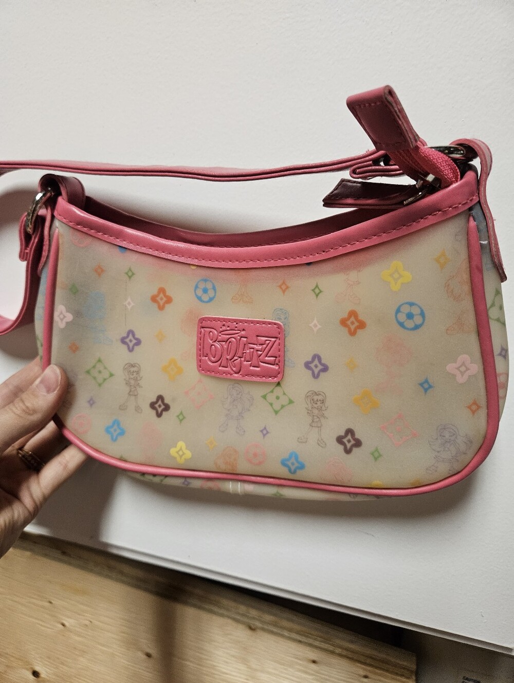 2004 Bratz Monogram Frosted Jelly Purse